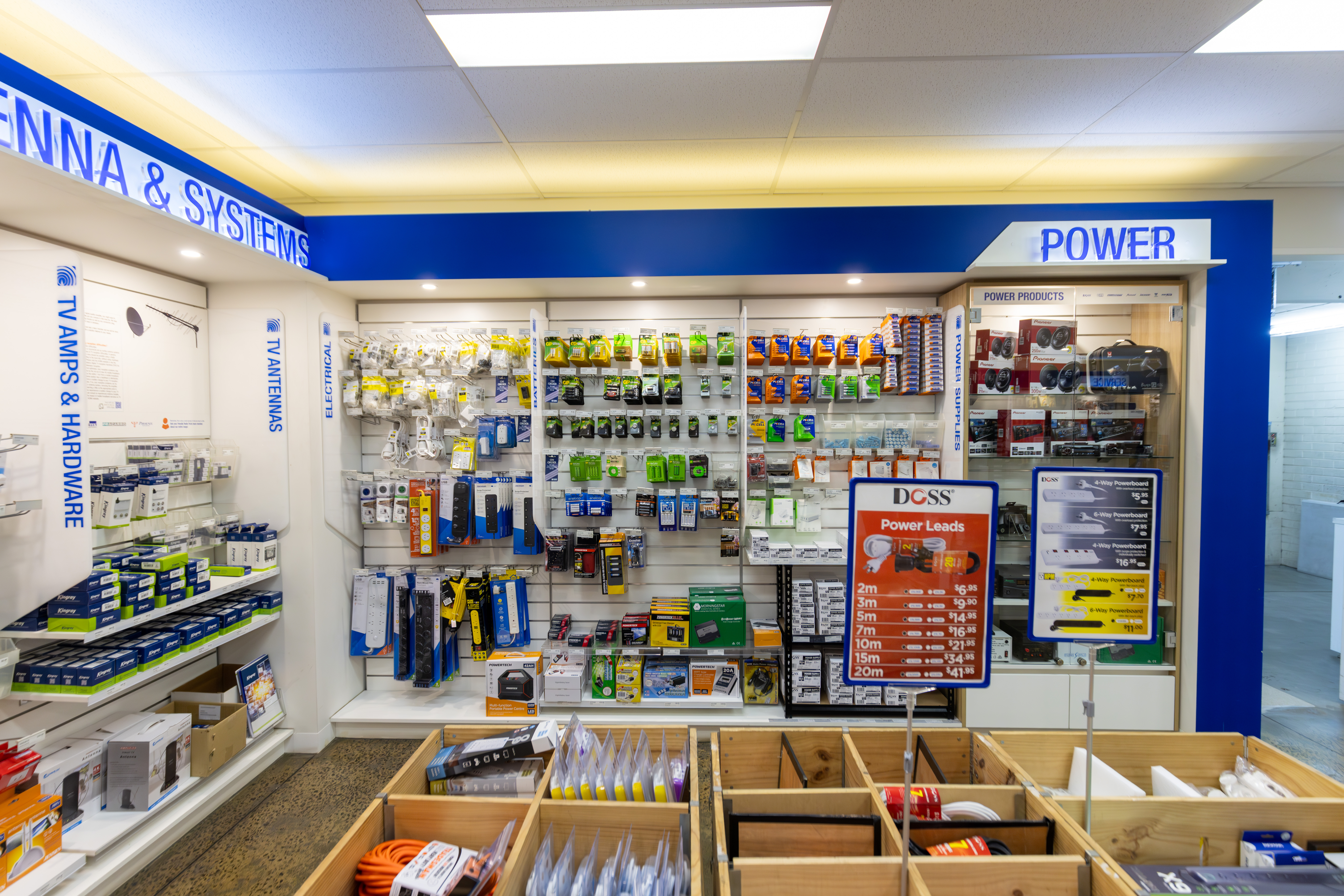 Showroom power section